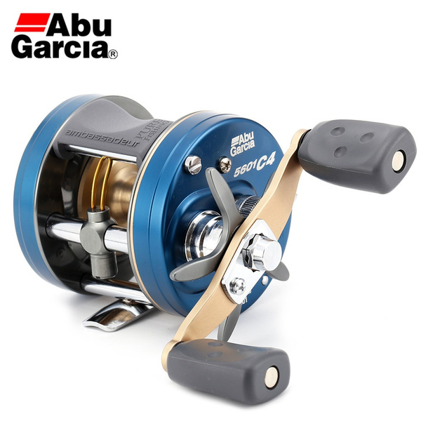 100% Original Abu Garcia 14 AMBASSADEUR C4 5600 5601 Right Left Hand  Baitcasting Fishing Reel 6.3:1 5BB 285g Drum Fish Gear