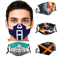 myheroacademia, dustproofcover, adjustablefacemask, Masks