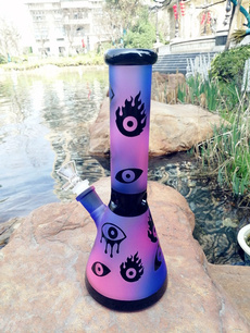 bong, purple, glasswaaterpipe, Accessories