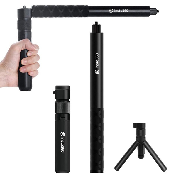 Insta360 Bullet Time Bundle Invisible Selfie Stick Handle with Fold Tripod  Stand for Insta360 ONE X2/Insta360 ONE X/ ONE/ EVO/ONE R Camera