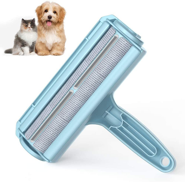 Pet Hair Remover Roller Dog Cat Fur With Self Cleaning Base Efficient Animal Removal Tool For Furniture Couche Carpet Car Seat Wish - Car Seat Dog Hair Remover