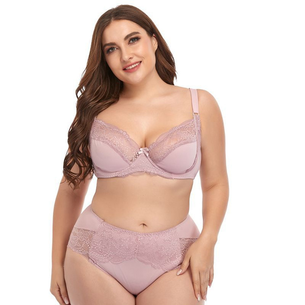 Sexy Lace Bras Womens Lingerie Underwired Plus Size Bralette