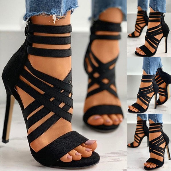 Women Summer Sexy Black Elastic Band 