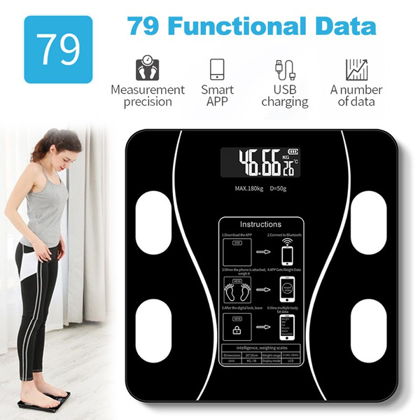 Smart Bluetooth Body Fat Weight Scale Machine Digital Weight Loss