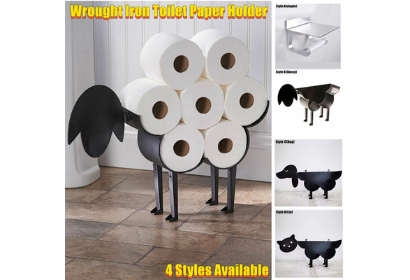 Iron Toilet Paper Holder