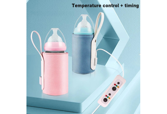 6000mah Usb Rechargeable 37-55c/98.6-131 F Outdoor Baby Bottle Warmer  Heater Thermos For Milk Tea Juice Liquid Coffee