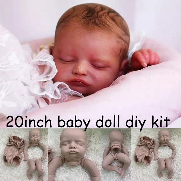 20 Inch Rosalie Reborn Vinyl Doll Kit Realistic Soft Touch Fresh Color