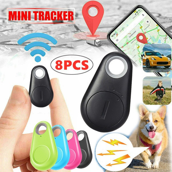 Mini GPS Smart Finder Wireless Tracer Pet Kids GPS Locator Tag Alarm ...