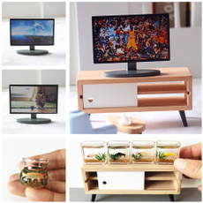 minitv, dollhousefurniture, tvdollhouse, dollhousefishbowl