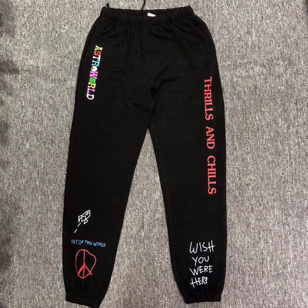 Astroworld sweatpants hot sale grey