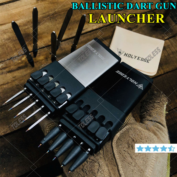 HOLYEDGE Hot Best BALLISTIC DART GUN LAUNCHER Metal Tactical Hunting