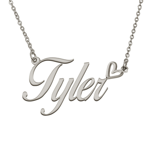 name necklace tyler