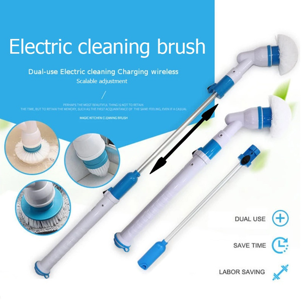 Turbo Electric Cleaning Brush, Adjustable Waterproof Cleaner