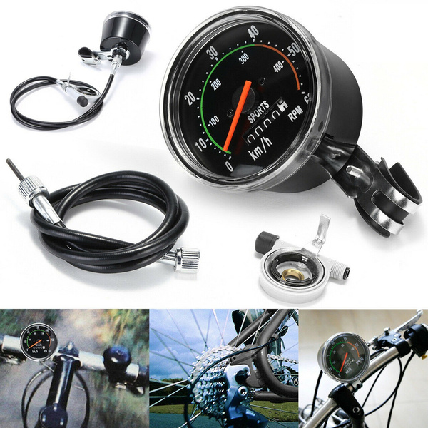 Waterproof Bicycle Bike Speedometer Cycling Stopwatch Analog