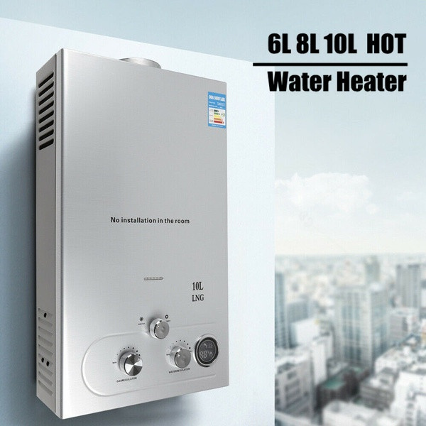 Propane Gas LPG Tankless Hot Water Heater 6/8/10/12/16/18L 4.8GPM ...