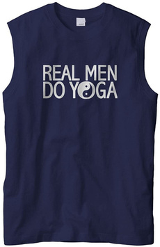 Funny T Shirt, Yoga, Slim Fit, Men's Fashion
