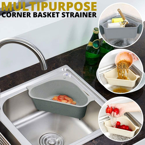 Corner sink best sale waste drainer