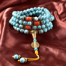 japamala, Turquoise, Yoga, Jewelry