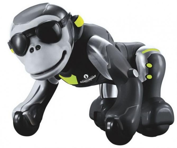Robot Monkey Rc Interactive Junior 60 X 35 Cm Grey Wish