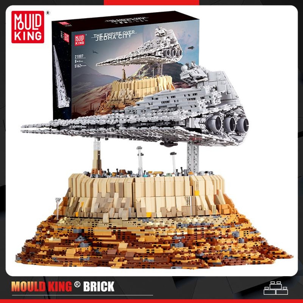 MOULD KING 21007 MOC-18916 The Empire over Jedha City with 5162 Pieces