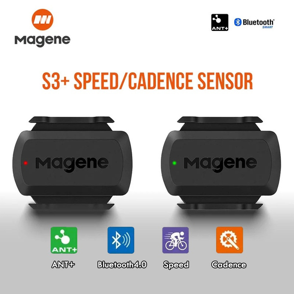 Bluetooth Bike Speed Cadence Dual Sensor for Garmin iGPSPORT Bryton MAGENE ANT