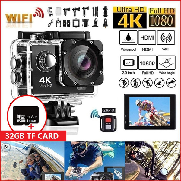 2022 New Upgrade 7 Colors Hot Sale 4K Outdoor Sports Action Camera