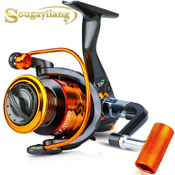 Fishing Reels 10004000 Size 12BB Spinning Fishing Reel 5.51 Gear Ratio Trolling Fishing Reel