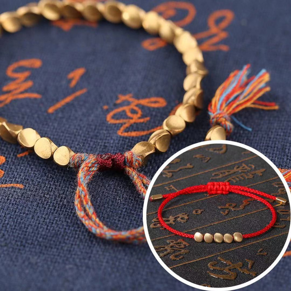 Tibetan Copper Beads Bracelet Handmade