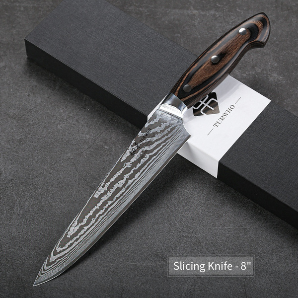 8 Damascus Carving Knife