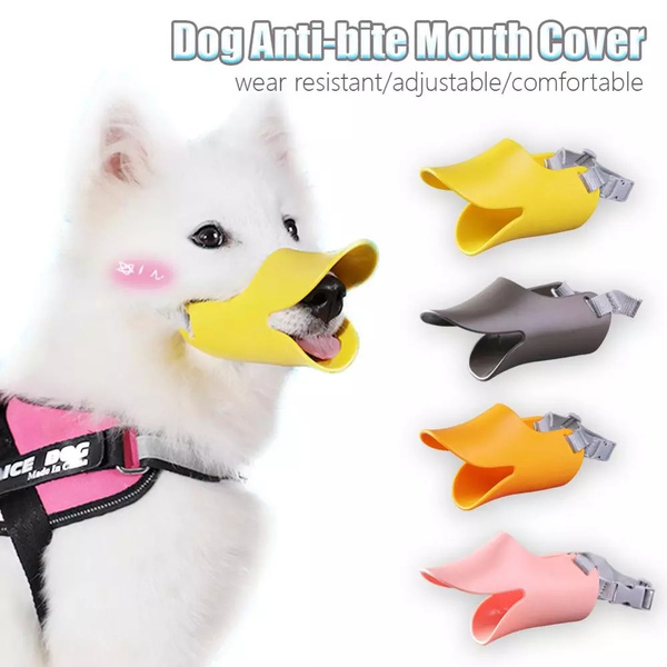 Duck mouth 2024 dog muzzle