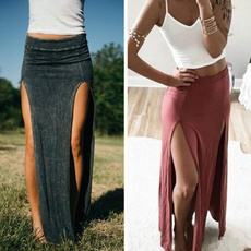 pencil, long skirt, pencil skirt, solidcolordre