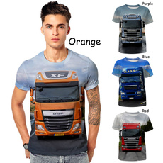 truckdriver, Mens T Shirt, Fashion, Necks