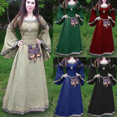 sleeve dress, Medieval, Long Sleeve, renaissance