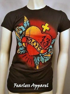 Heart, Goth, Funny T Shirt, Colorful