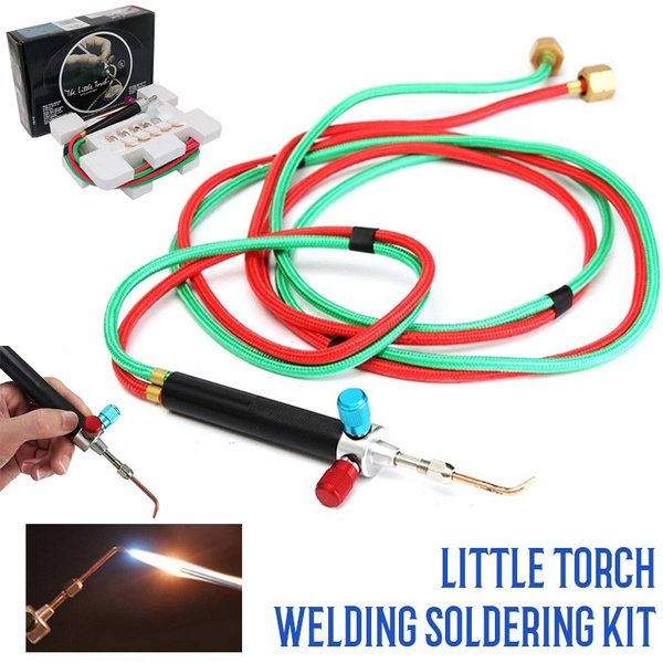 Mini Gas Welding Torch Oxygen Acetylene Torch Welding Soldering Kit
