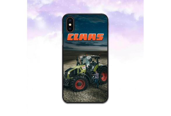 New Fashion Claas Tractor Phone Case for Iphone X Xr Xs Max 11 12