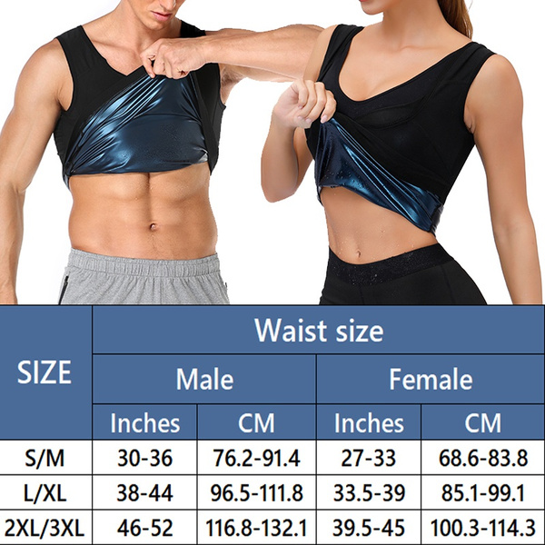 Men Women Neoprene Sweat Sauna Vest Body Shapers Vest Waist Trainer Slimming Tank Top Shapewear Corset Gym Underwear Women Fat Burn Mama