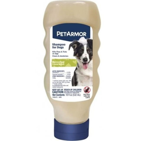 PetArmor SG01228 Flea & Tick Shampoo for Dogs Sunwashed Linen Scent Wish