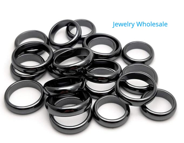 Hematite on sale rings wholesale