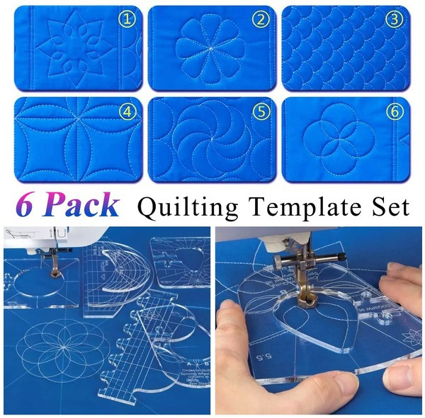 1pcs Shaped Acrylic Ruler Sewing Patchwork Ruler Multifunctional DIY