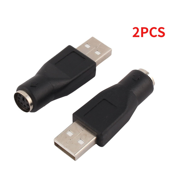 USB Male To PS2 Female Adapter Converter Usb Connector for PC Ps2 ...