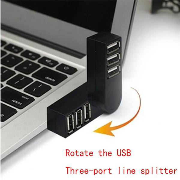 Erhvervelse Rug vinde 3-in-1 Mini USB 4 Port Micro USB Adapter OTG USB Hub 2.0 Splitter Phone  Data Charging For PC Computer Car Portable Hard Drives 1Pc | Wish