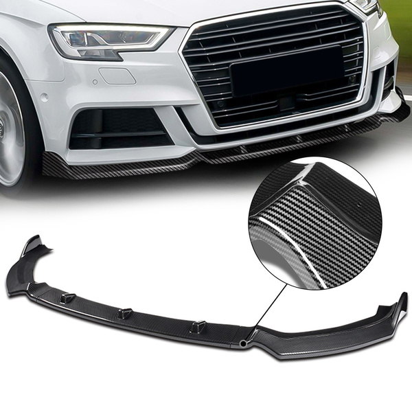 DNA Motoring 2-PU-517-PCF For 2017-2020 Audi A3/ S3 Carbon Fiber Look ...