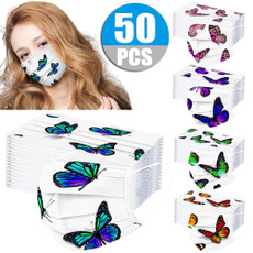 butterfly, Outdoor, mouthmask, maschera