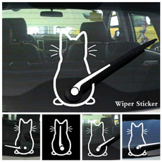 Funny, Tail, cattail, Car Sticker