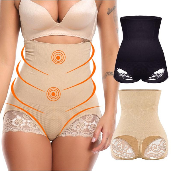Womens Tummy Control Shapewear Panties With Butt Lifter And High