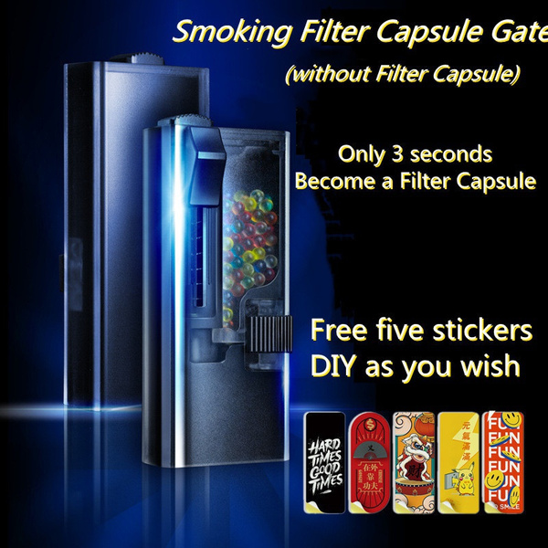 Smoking Filter Capsule Gate Manual DIY Cigarette Use Filter Capsule to