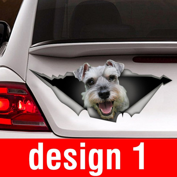 Schnauzer decals hot sale