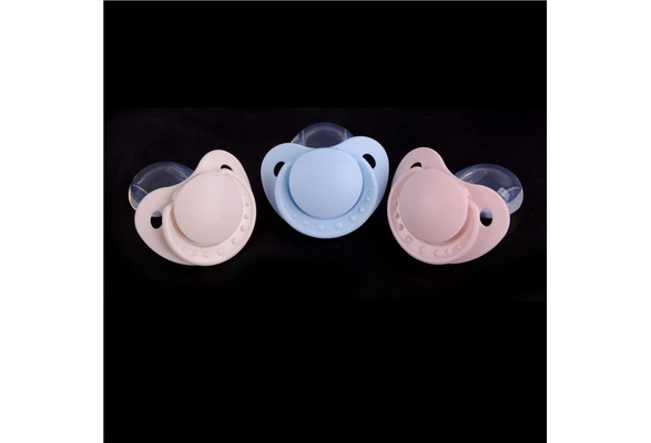 New Adult Nibbler Pacifier Feeding Nipples Adult Sized Design Back Cover Gift BN 