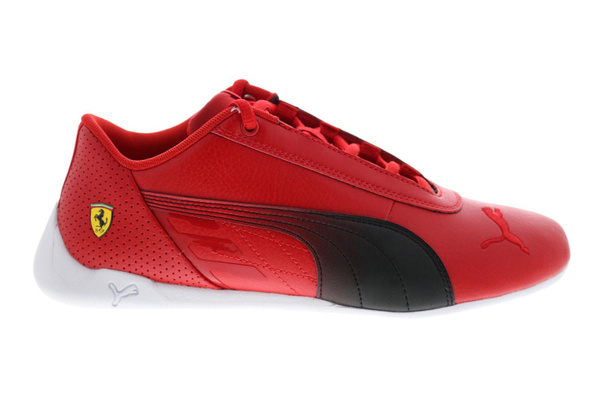 red ferrari trainers